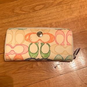 Used coach wallet